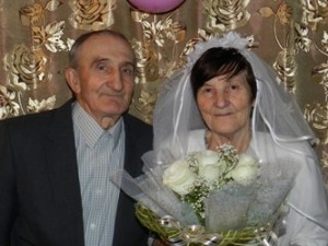 золотая свадьба Лебедевы