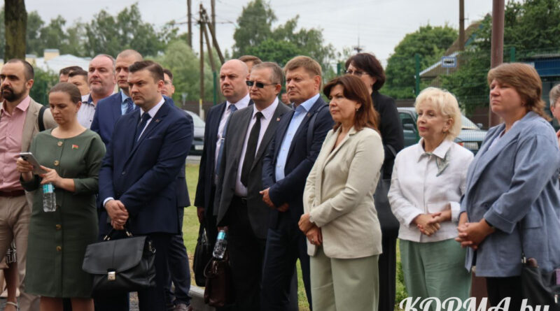 Выездная коллегия Главного управления по здравоохранению Гомельского облисполкома проходит сегодня в Корме.