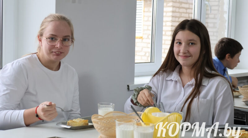 Всё самое вкусное – детям: узнали, как организовано питание в гимназии им. Н.А. Михайлашева г.п. Корма