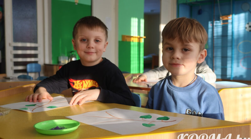 О том, как воспитанники детского сада №3 в Корме приближают весну